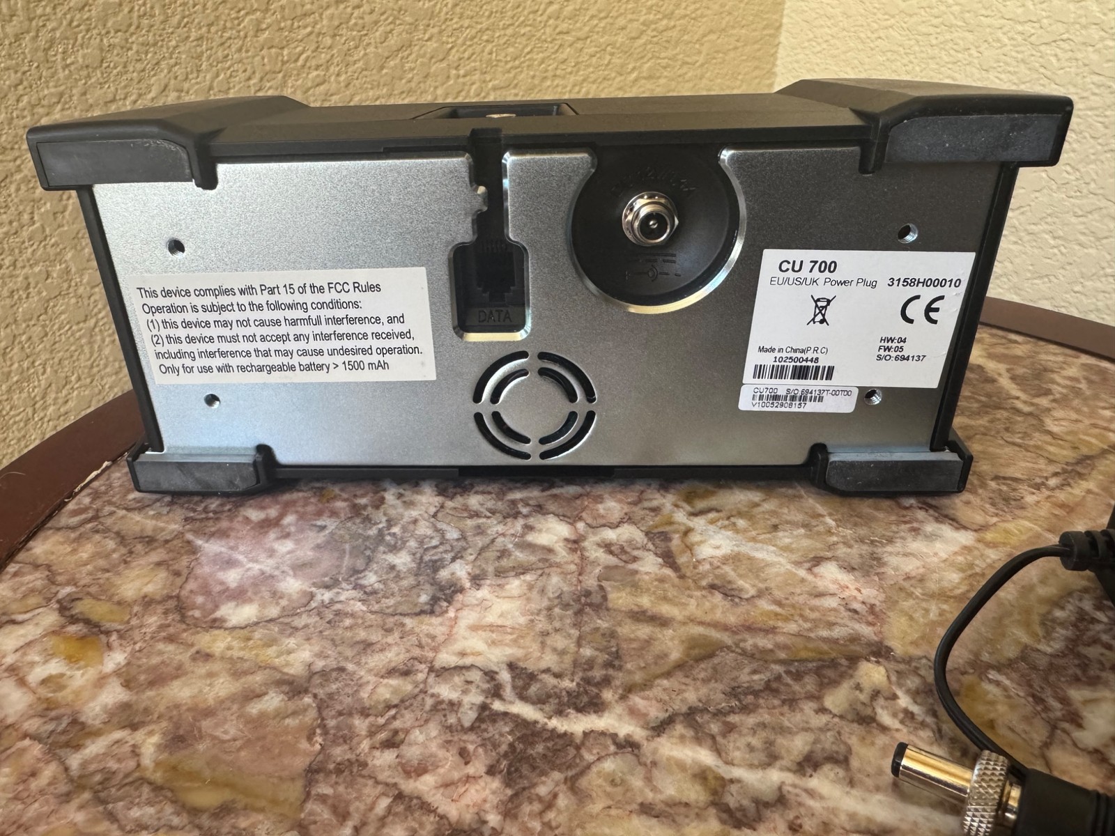 AKG CU 700 CU700 Digital Wireless Charging Unit For DHT 700 & DPT 700
