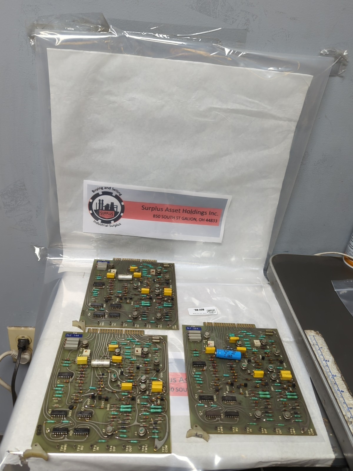 CIRCUIT BOARD,362-144,CIRCUIT BOARD LOT OF 3 PRE-OWNED
