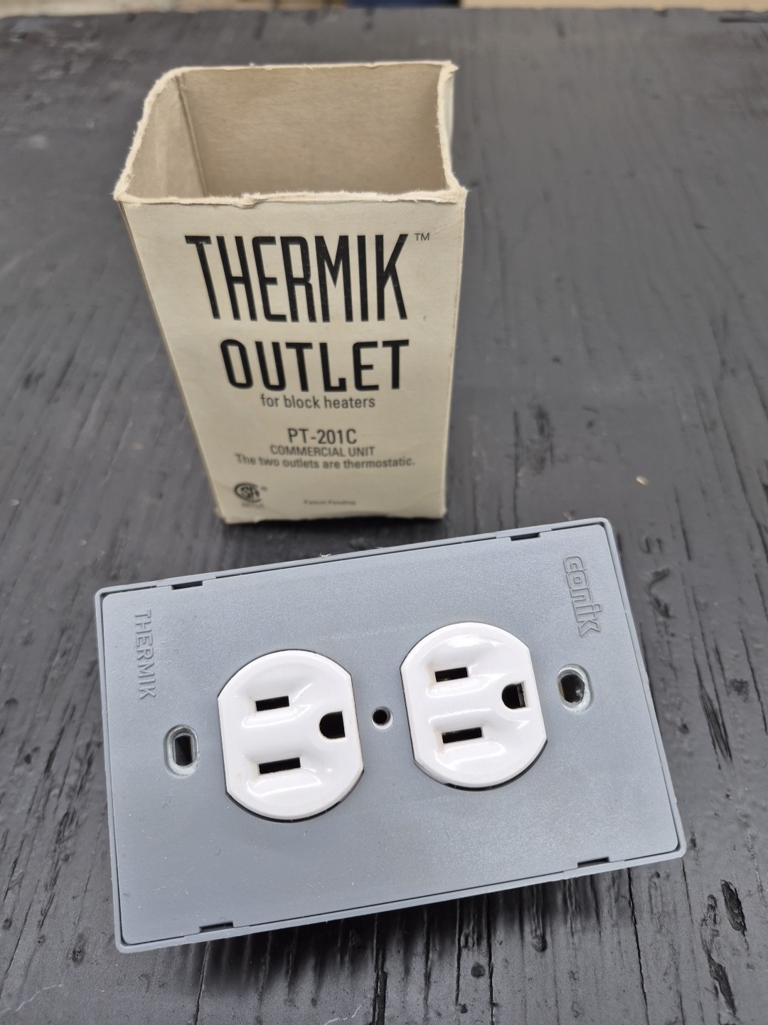 Thermik Outlet For Block Heaters PT-201C On From -10°c Continuously On From...