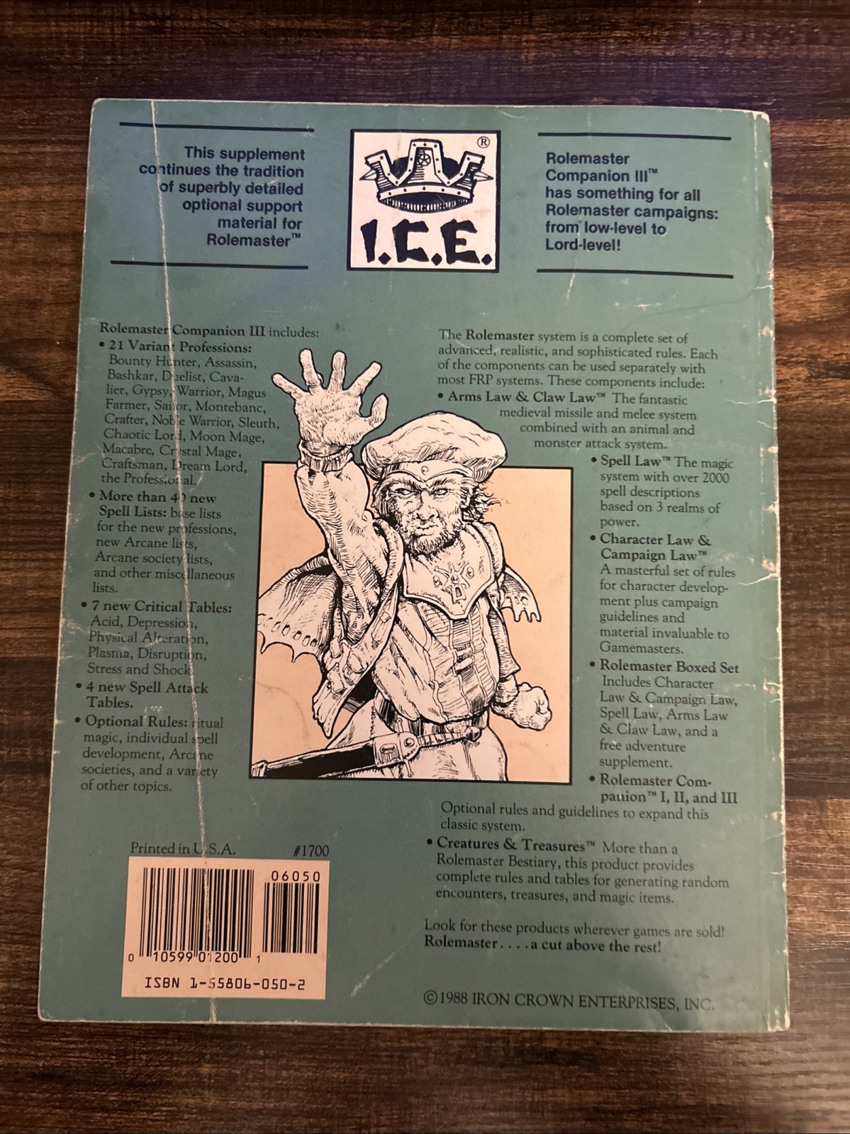 Rolemaster Companion 3 - Used, Good Condition - ICE
