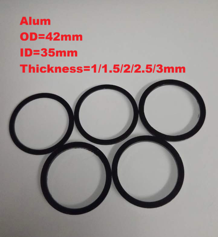 Bike bottom bracket BB / cassette alum spacer 1 /1.5/2/2.5/3mm