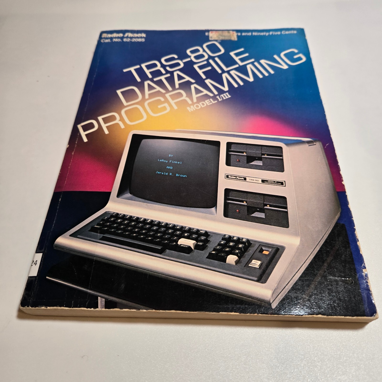 TRS-80 Data File Programming Model I / III Book 1981 Ex-Lib