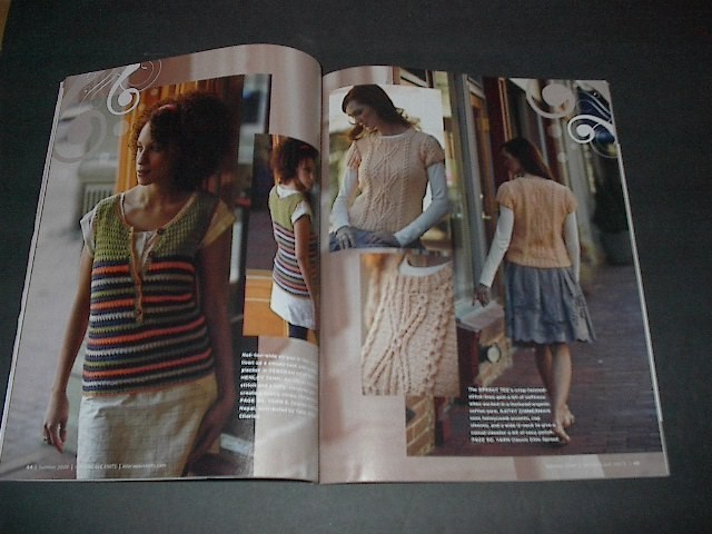Interweave Knits Magazine Summer 2009 with 24 Sunny Knit Projects