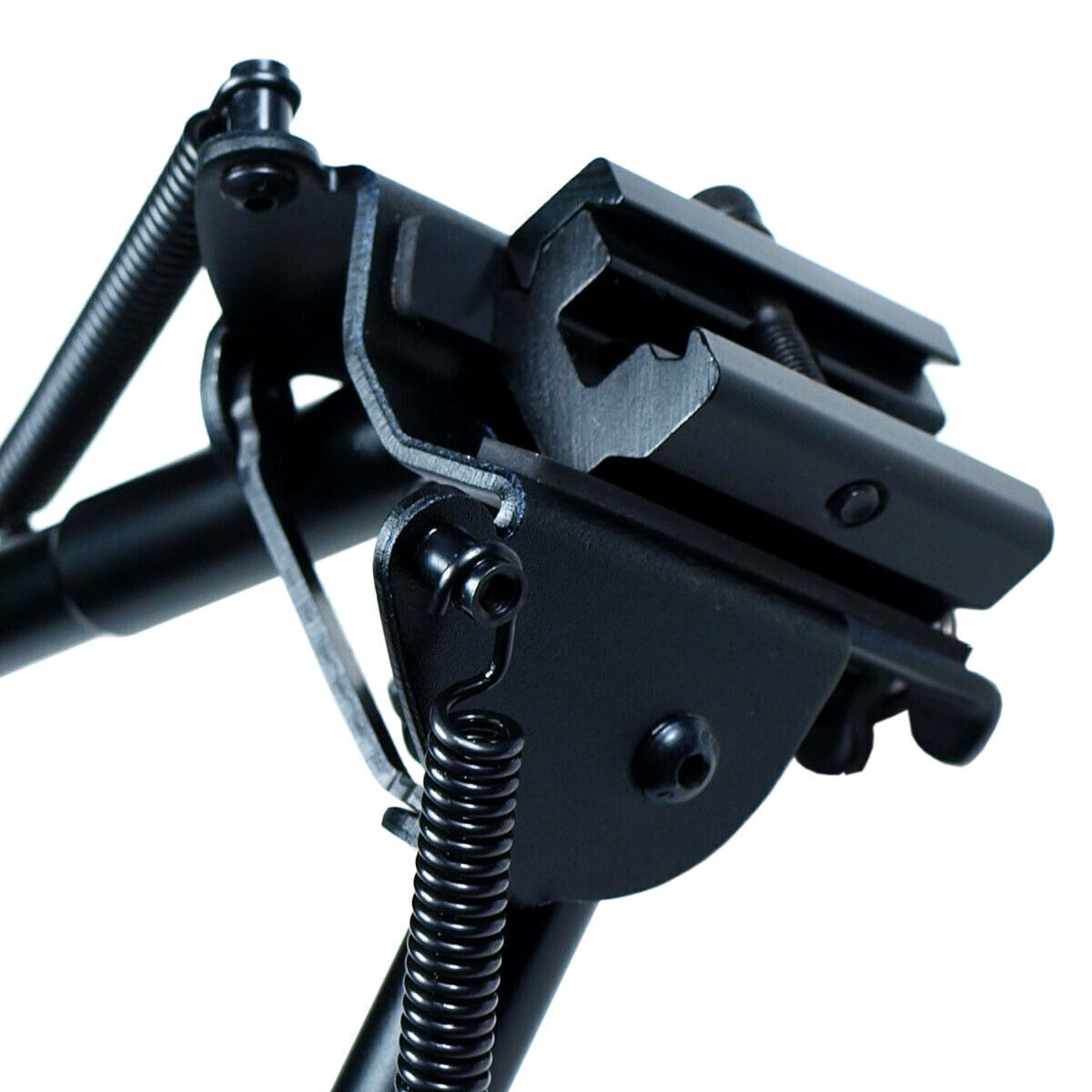 9-13'' Hunting Rifle Alloy Bipod Spring Return with Picatinny Rail Mount Adapter