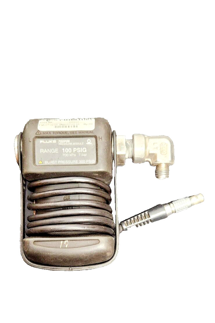 FLUKE 700P06 PRESSURE MODULE 100-PSIG 300-PSIG/BURST PRESSURE 700KPA
