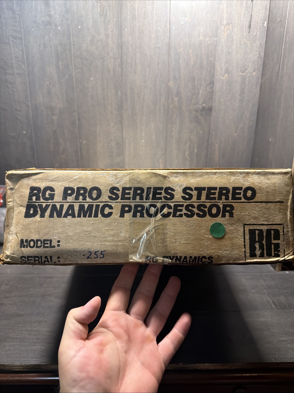 RG Stereo Dynamic Processor Pro Series One - Robert Grodinsky Excellent!!