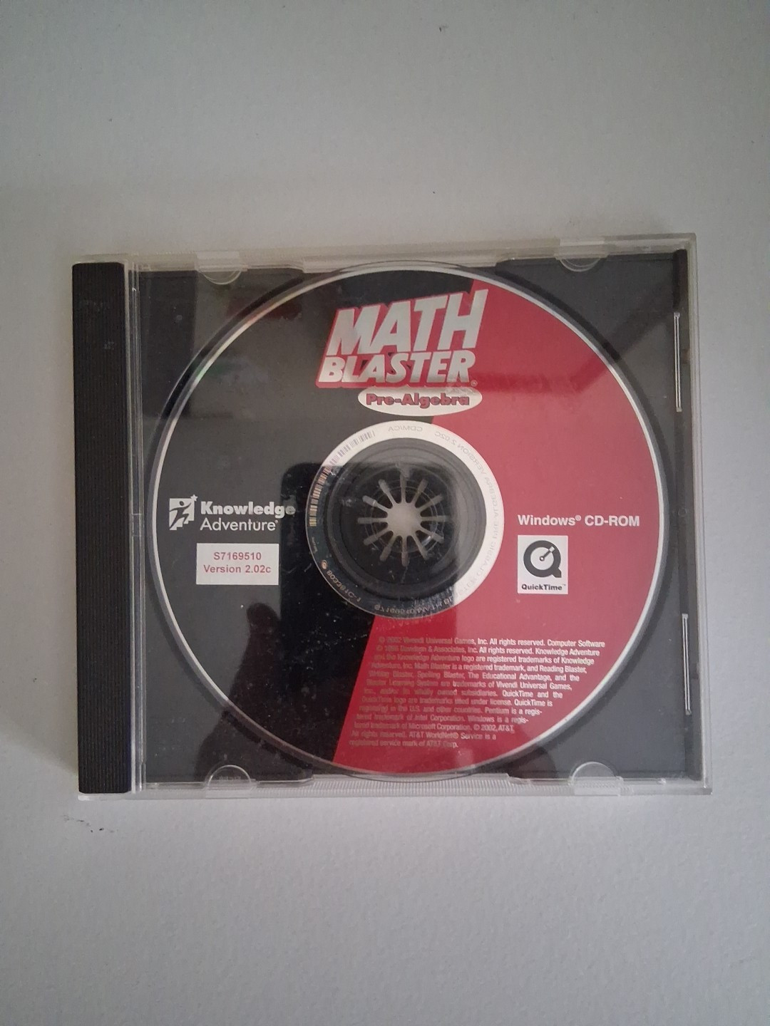 Math Blaster Mystery Pre-Algebra Ages 10 - Adult Windows CD-ROM