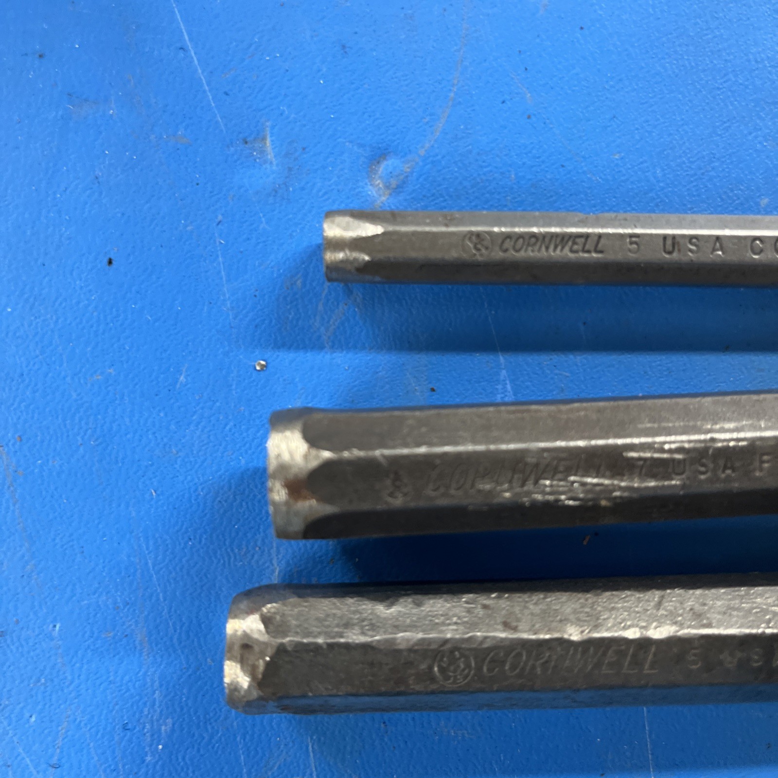 Cornwell Tools punch And chisel lot
