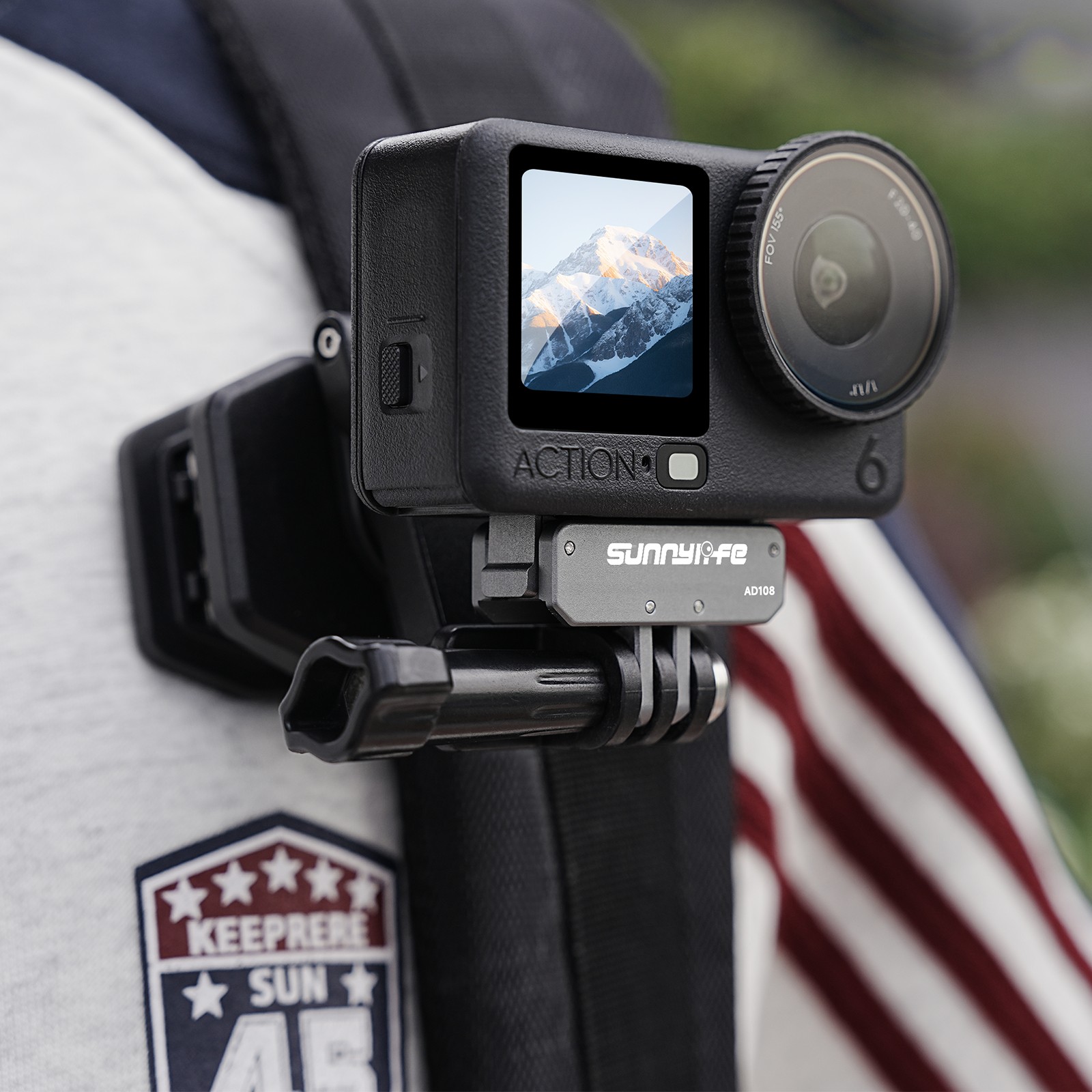 Magnetic Quick Release Mount Adapter For DJI Osmo Nano/Action 6 Camera Accessory