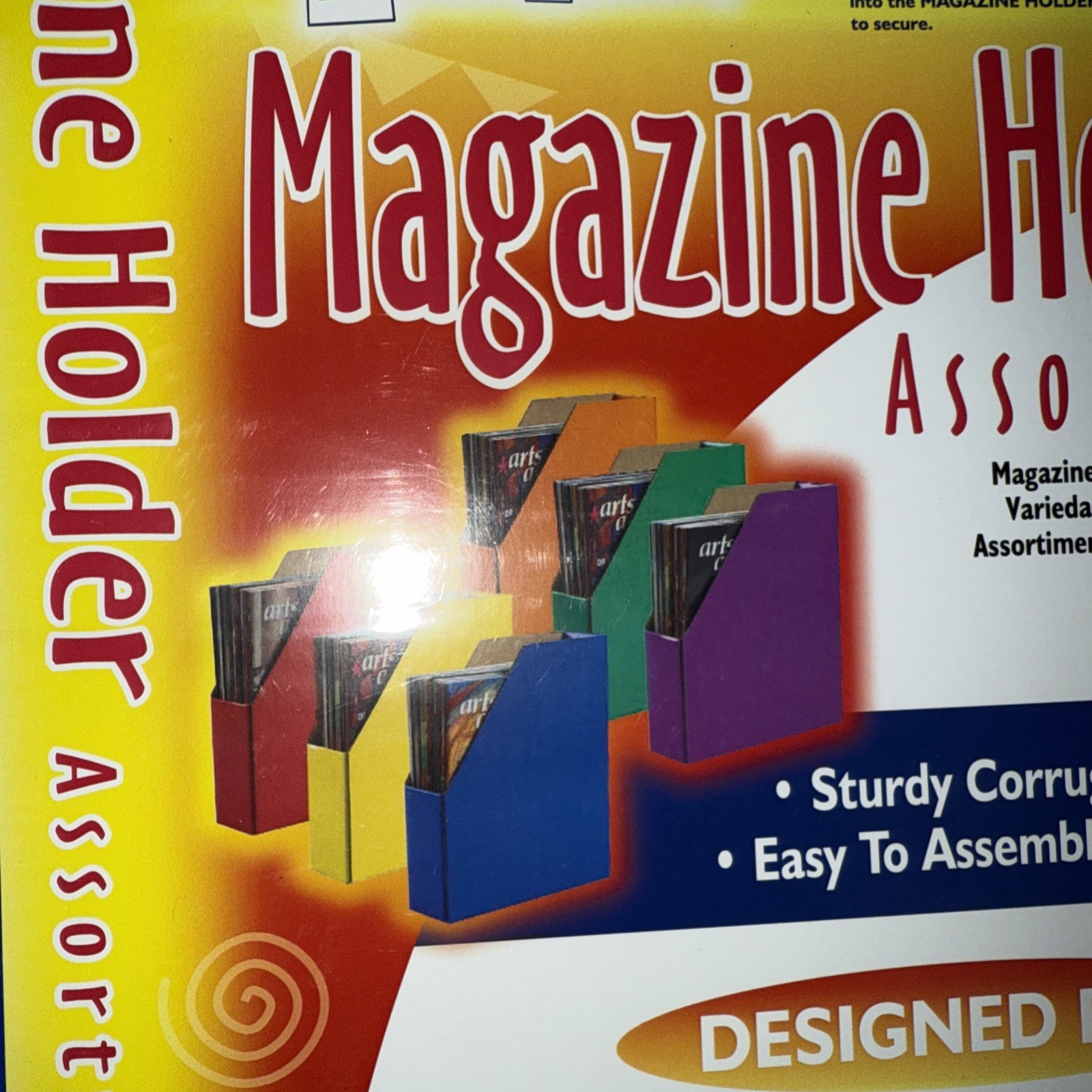 Classroom Keepers 6 Magazine Holders NEW