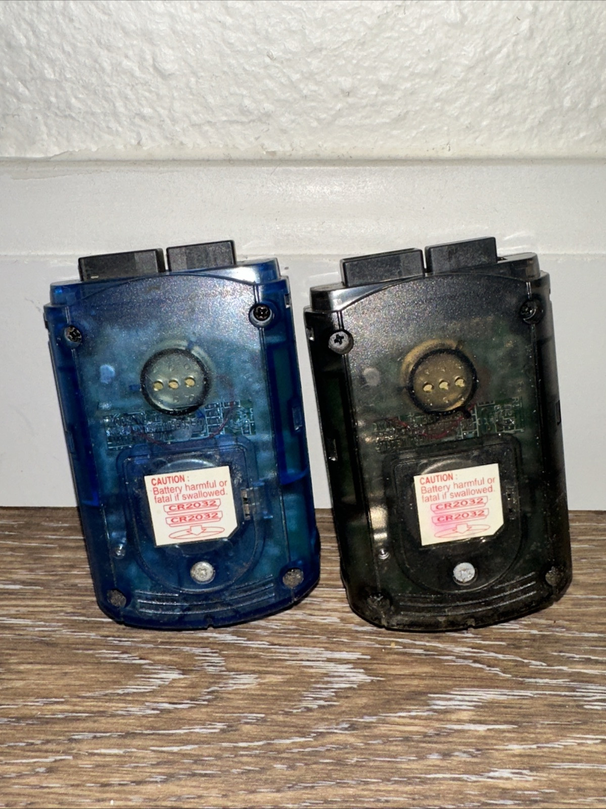 SEGA Dreamcast Visual Memory VMU HKT-7000 (Untested) Smoke Black / Blue