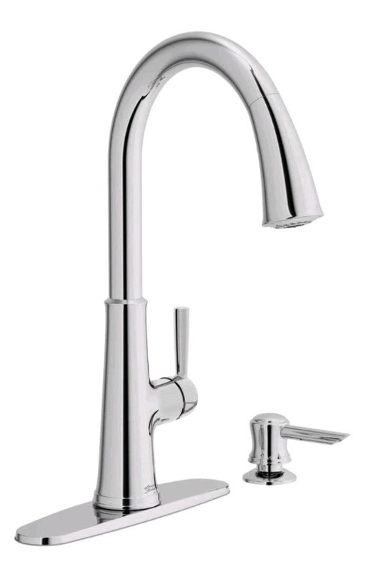 American Standard Maven 9319300-002 Pull-Down Kitchen Faucet Soap Disp. Chrome