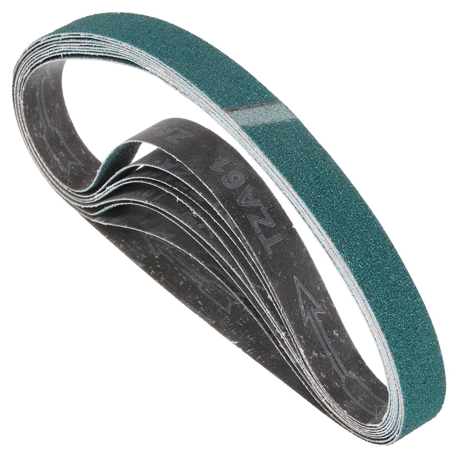 10Pack Sanding Belt, 1 x 18 Inch 60 Grit Zirconia Abrasive Belt