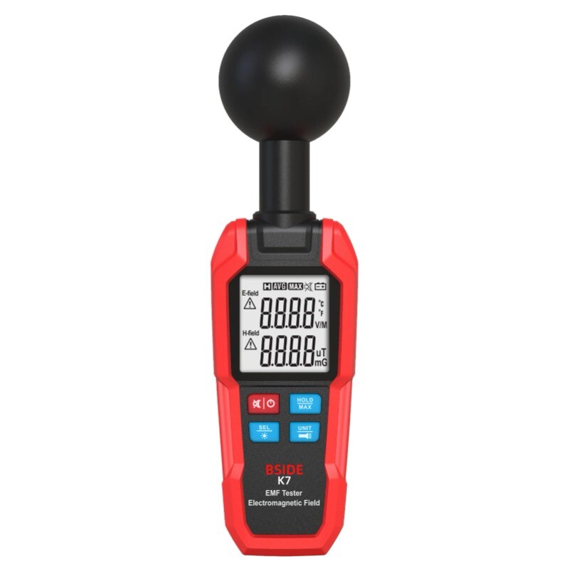 K7 Magnetic Field Radiation Detector Handheld Electromagnetic Radiation Tester