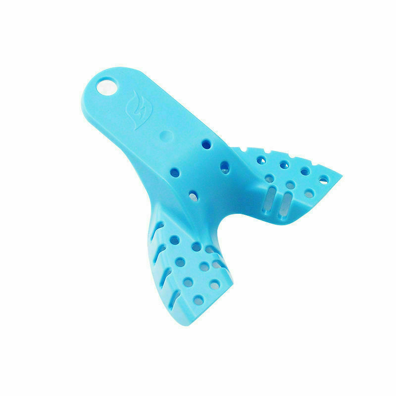 10 Pcs Dental Impression Tray Trays Plastic 5 Sizes Autoclavable Upper & Lower