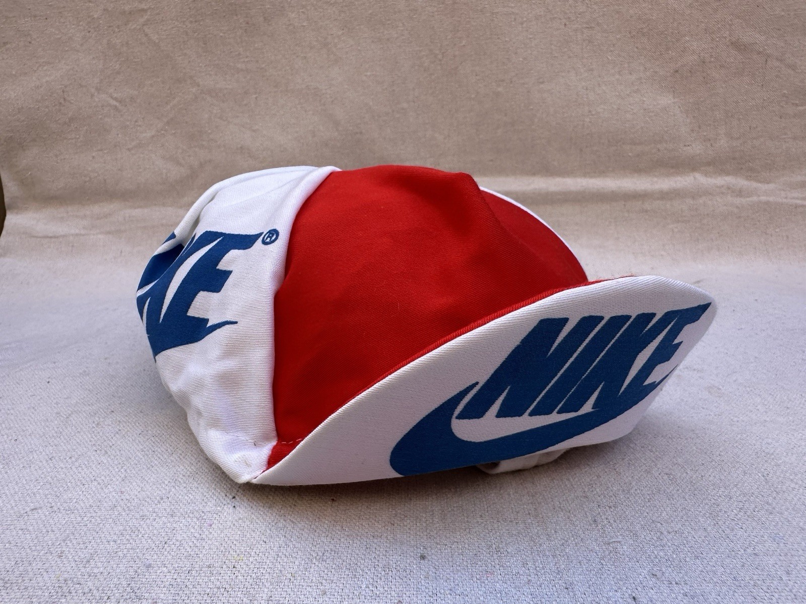 Rare Vtg 70s 80s NIKE Logo Cycling Cap Hat Breakdancing NY Hip Hop Spike Lee