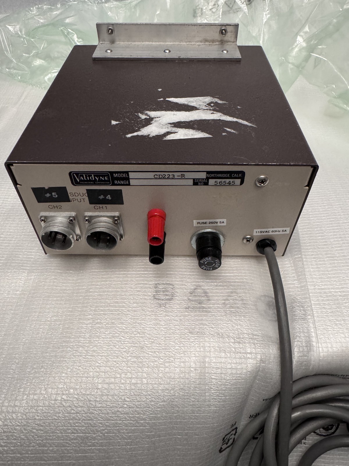VALIDYNE MODEL CD223 TRANSDUCER - CD223 - R 120 VAC
