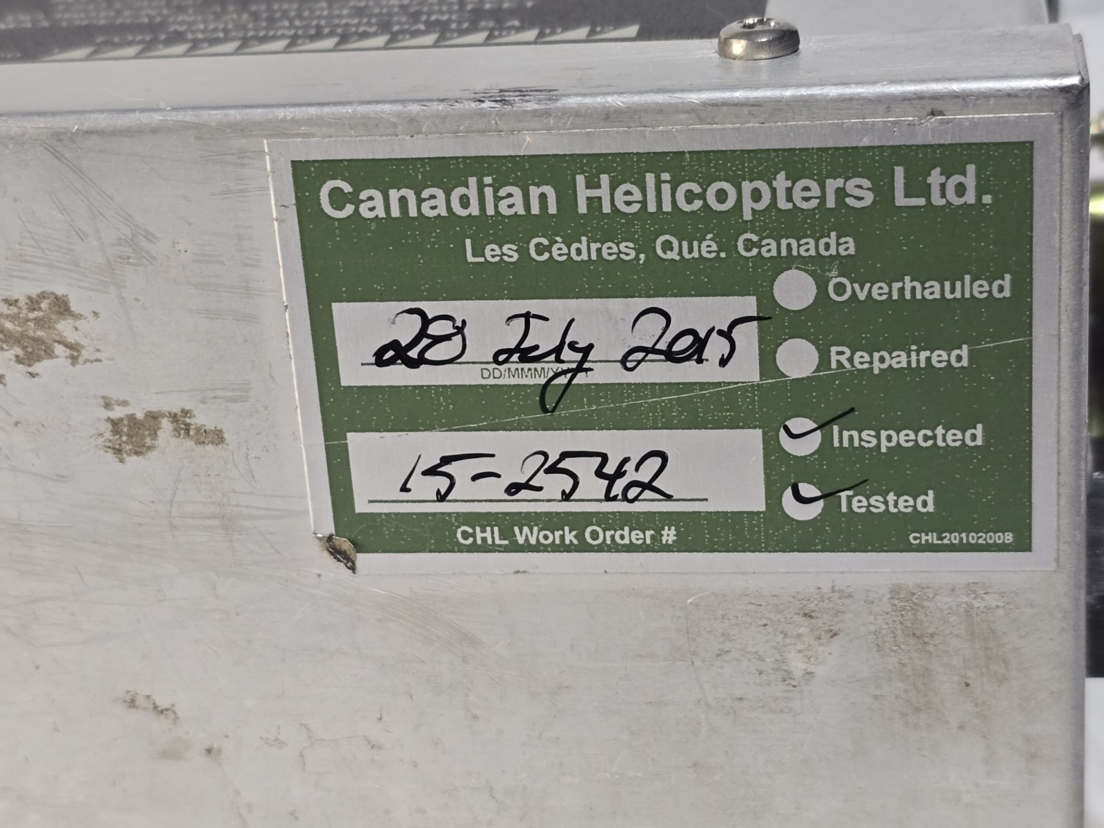 Narco Avionics AR-850 Altitude Reporter - As Removed, Untested