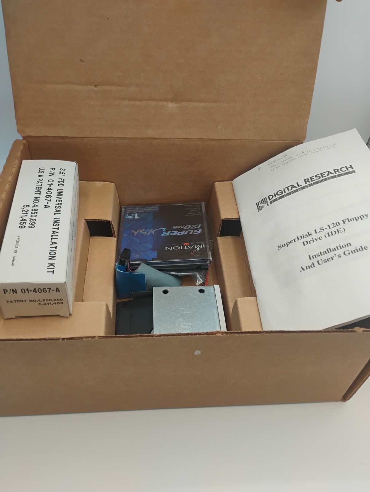 Digital Research SuperDis LS-120 Drive 120MB Floppy Super Disk OPEN BOX
