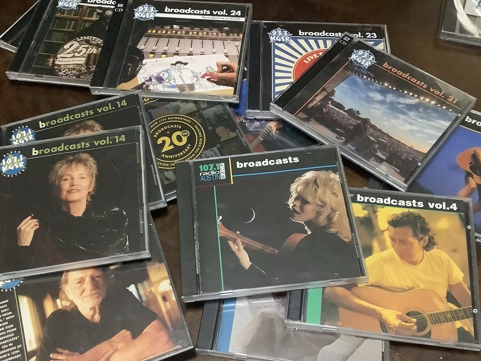 KGSR Broadcasts 107.1 / 93.3 Austin Texas Tx Volume You Pick free shipping 5-26