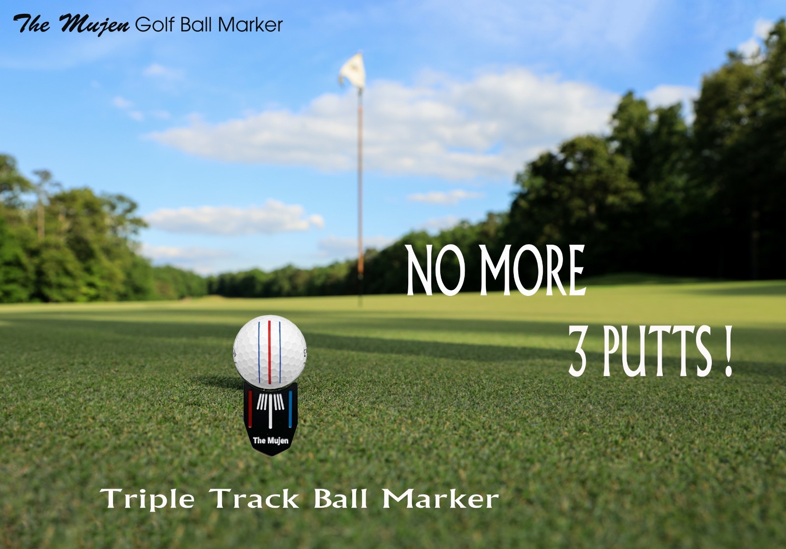 Golf Ball Marker, Golf Alignment Ball Marker for Putting, Golf Divot Tool