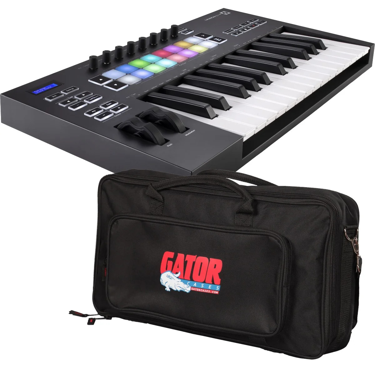 Novation Launchkey 25 MK3 Keyboard Controller CARRY BAG KIT