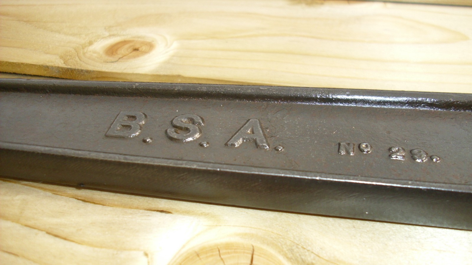 Vintage BSA NO29 Open Ended Spanner
