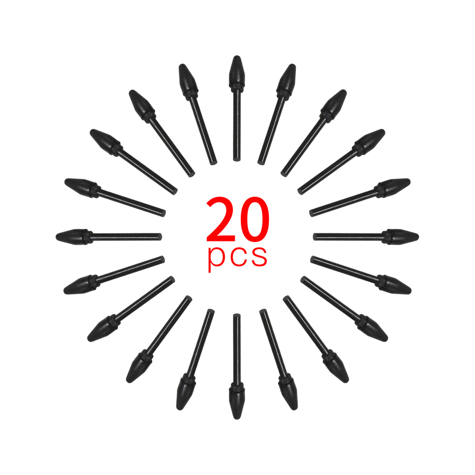 BOSTO 20pcs Replacement Nibs Pen Tips Compatible with All BOSTO Graphic I0F9