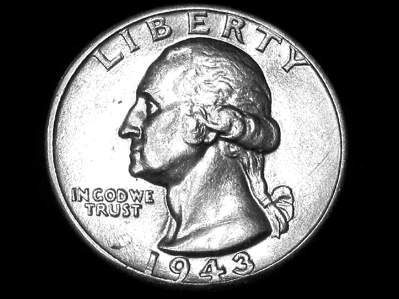 1943-D Washington Quarter --- Almost Uncirculated +++