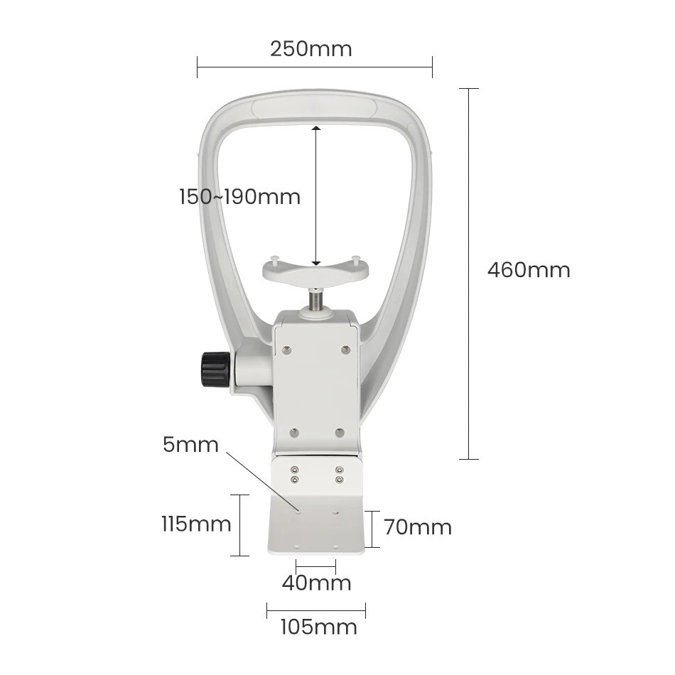 Optometry Equipment Accessories Support Lifting Forehead Support Chin