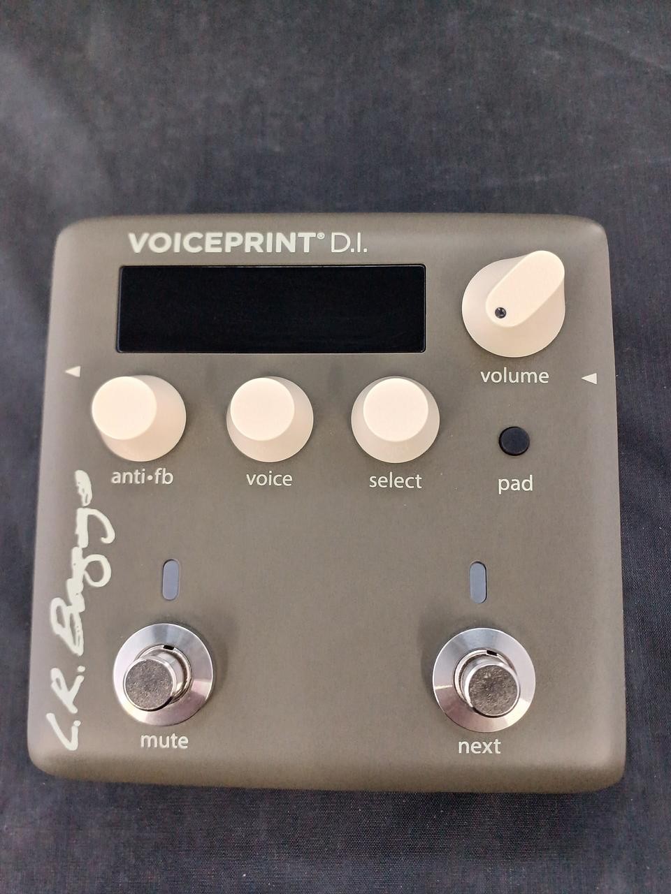 L.R. Baggs Voiceprint DI Preamp for Acoustic Instruments Used