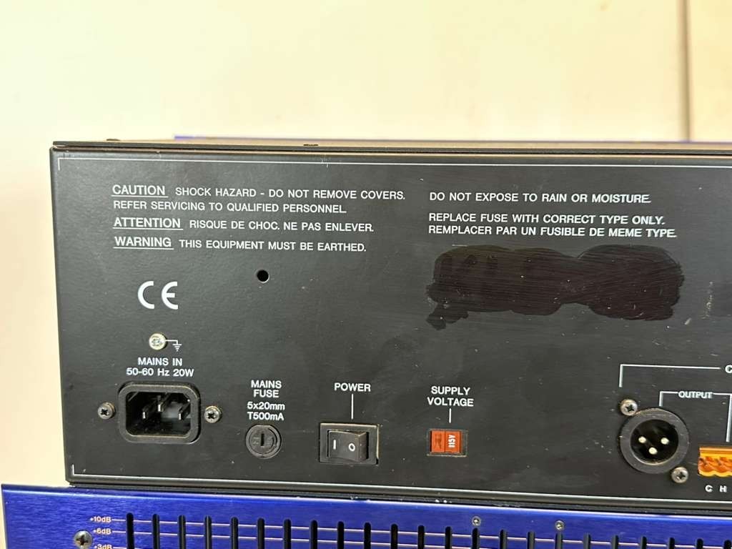 XTA GQ600 DUAL CHANNEL GRAPHIC EQUALIZER #7319 (ONE) THS