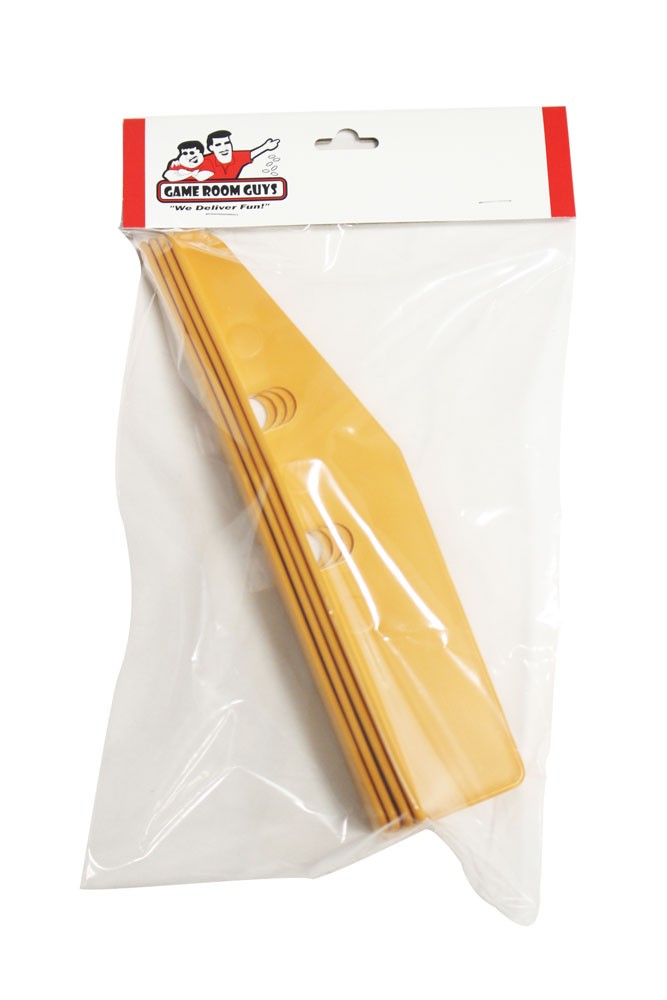 Set of 4 Gold PinCab Pinball Machine Leg Protectors