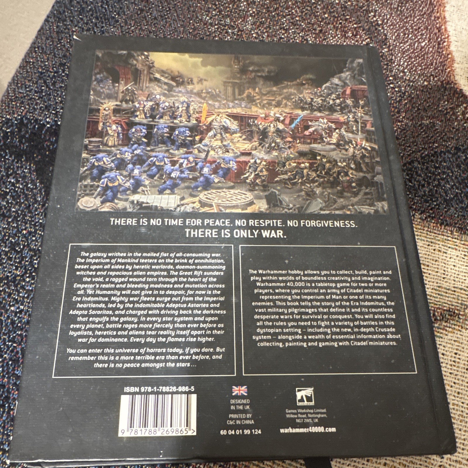 Games Workshop Warhammer 40K Core Rules Hardback English Indomitus Crusade