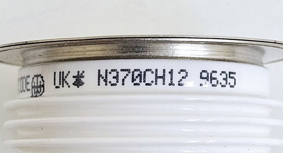 Westcode N370CH12 / 9635 SRC Phase Control Thyristor