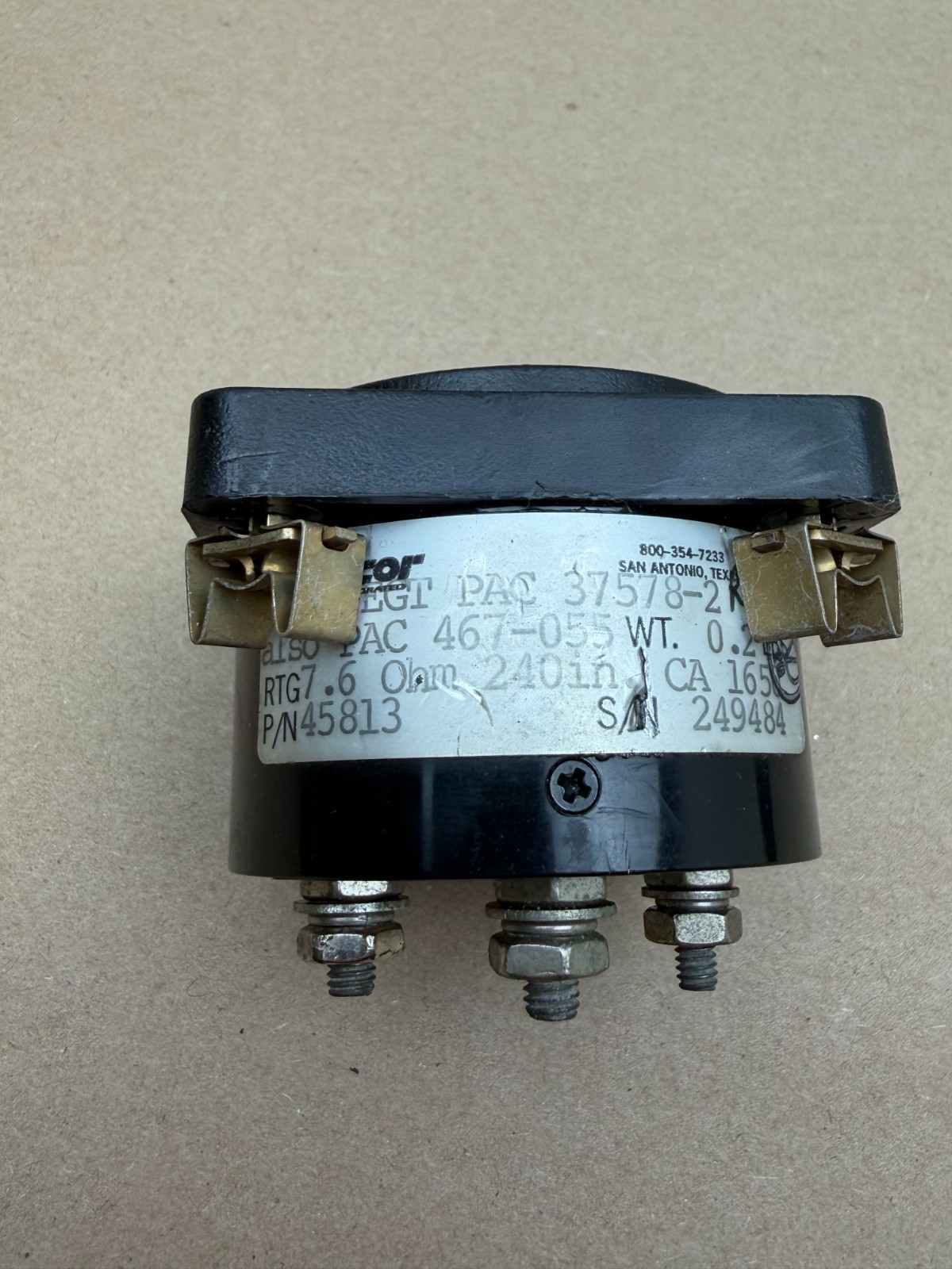 Alcor EGT Indicator P/N: 45813 (2846)