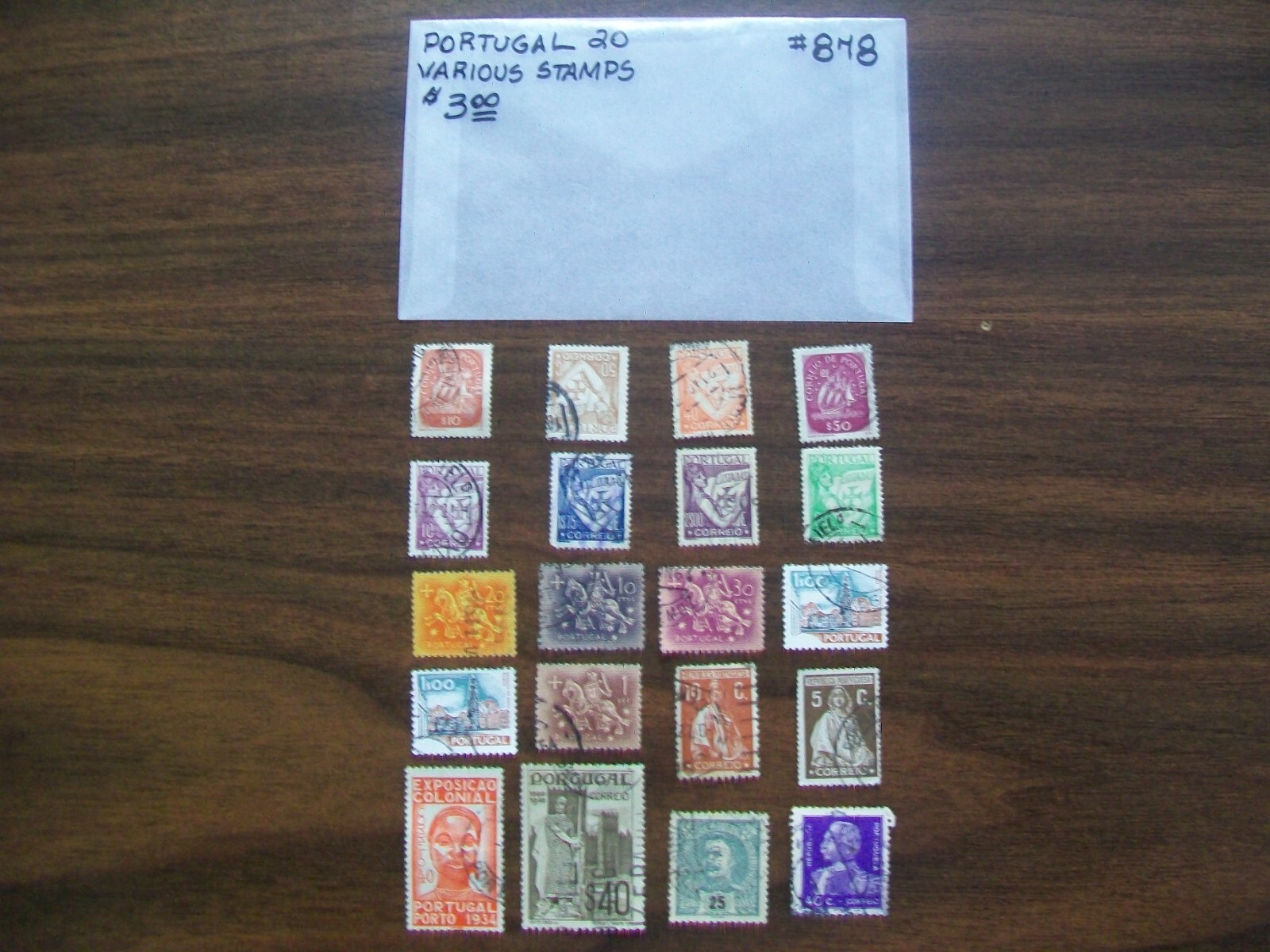 Portugal Postage Stamps - Portugal - Vintage - 20 Various Stamps (878)