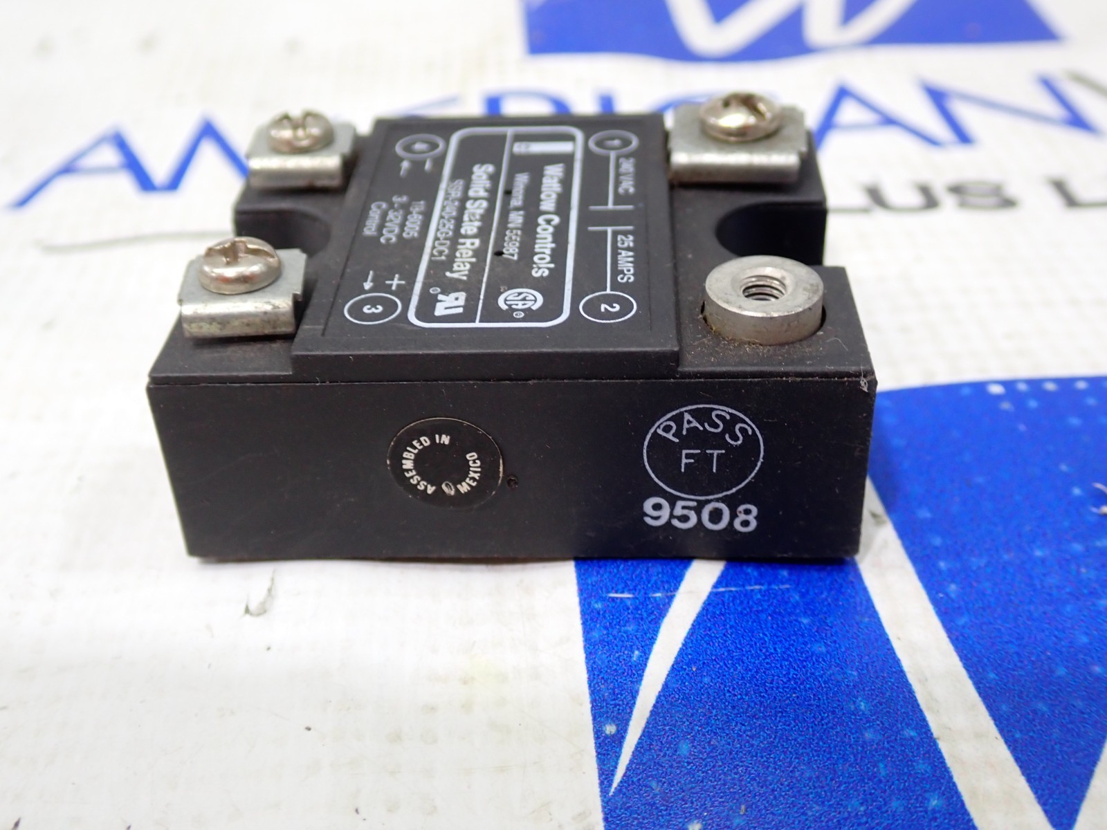 Watlo Control SSR-240-25G-DC1 Solid State Relay 240VAC 25A