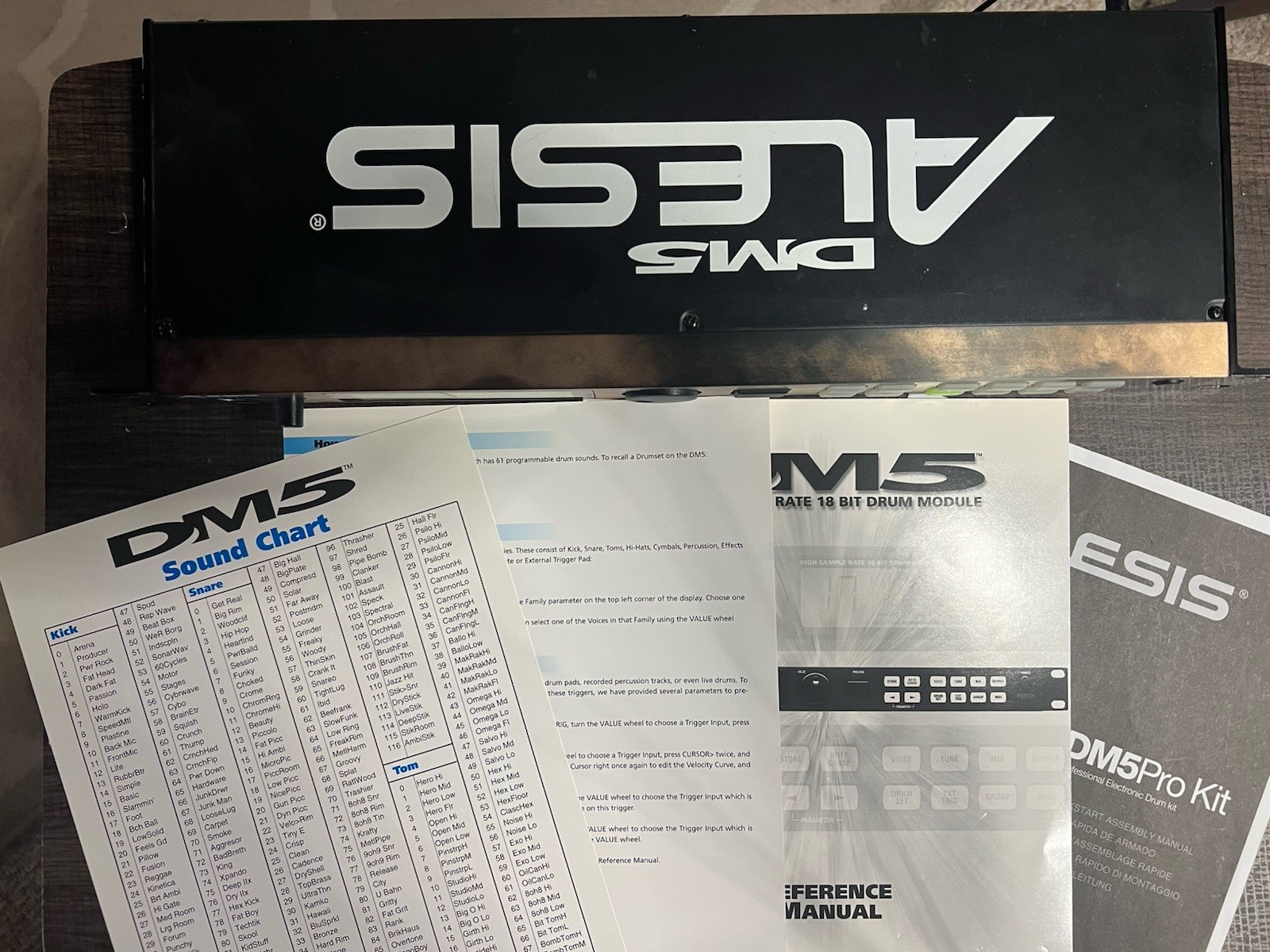 Alesis DM5 Electronic Drum Module With MEMORY BATTERY UPGRADE! Read Desc.