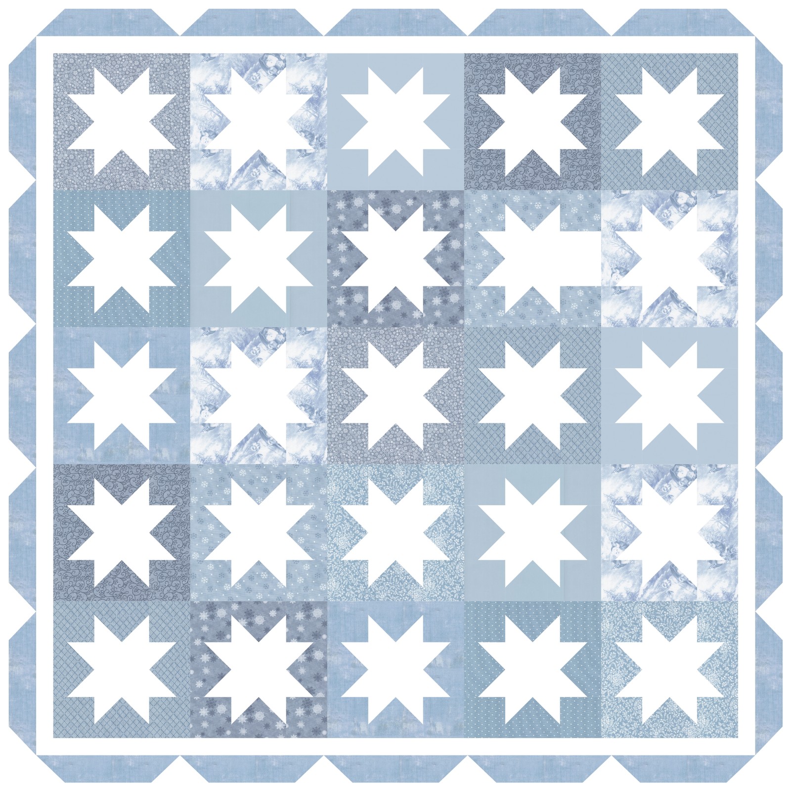ARTIC SKY Quilt Pastry Shop Pattern