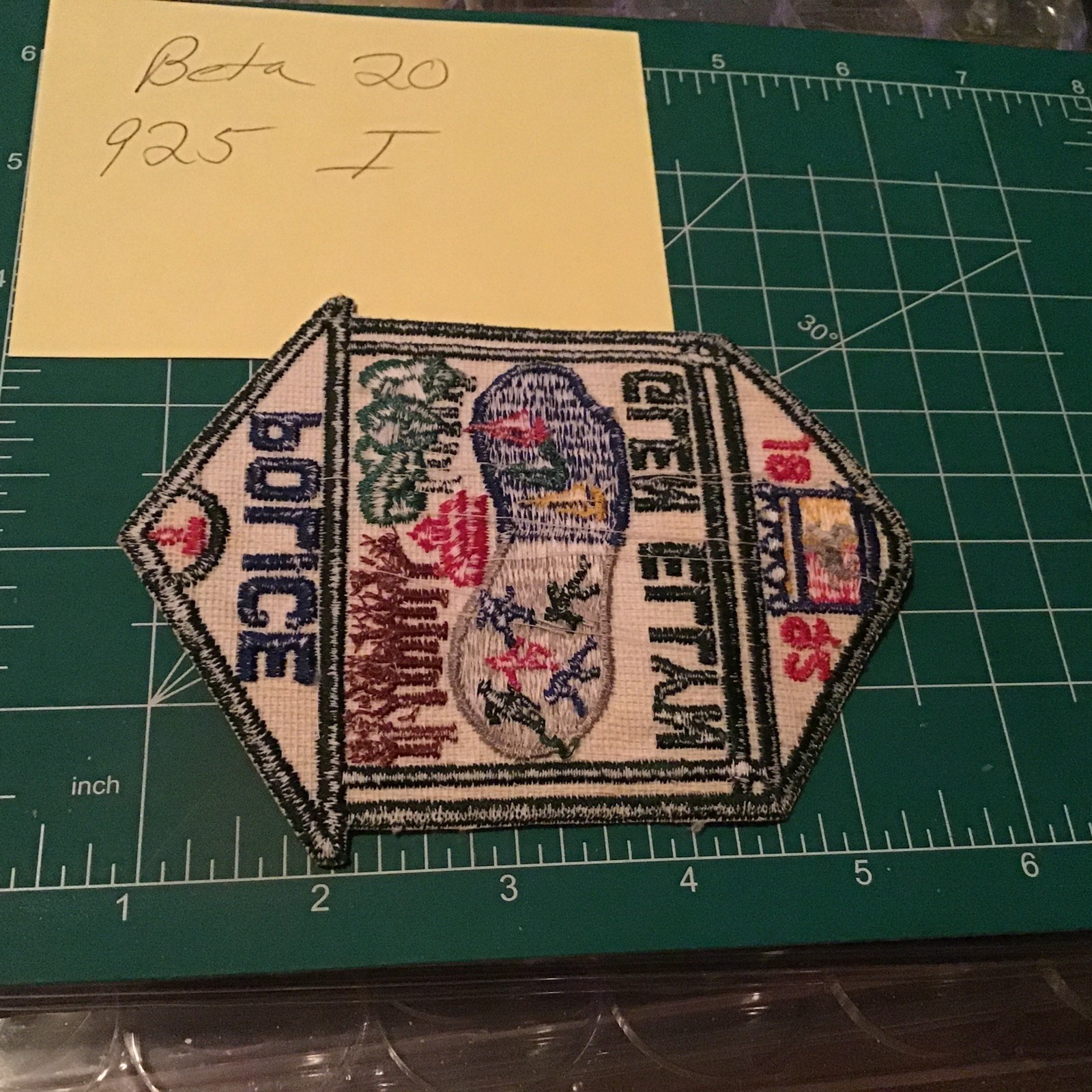 GLEN ELLYN ILLINOIS POLICE FABRIC PATCH