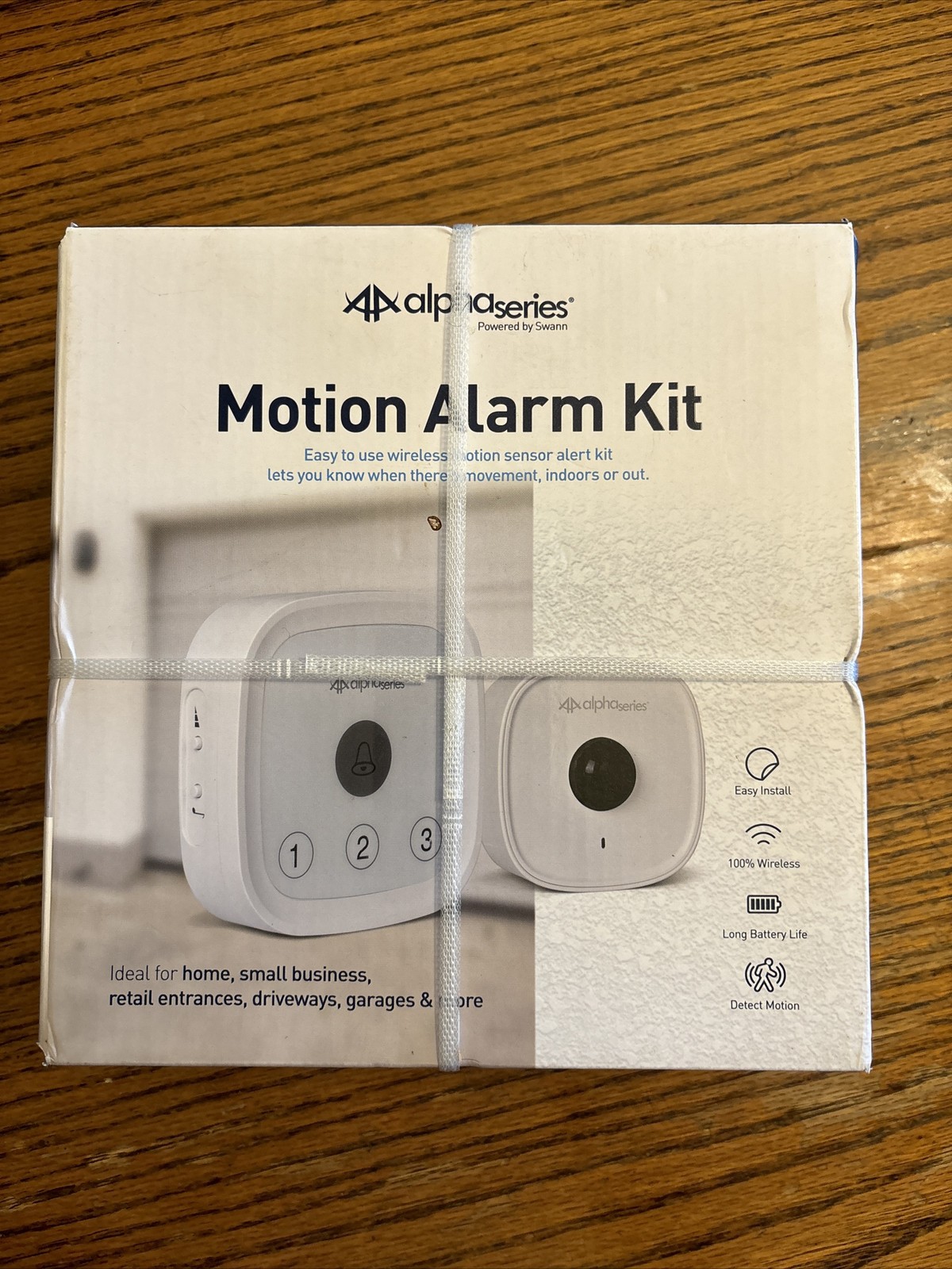 Alpha Series Weatherproof Wireless Motion Alarm Kit #SWALPH-ALARMK2