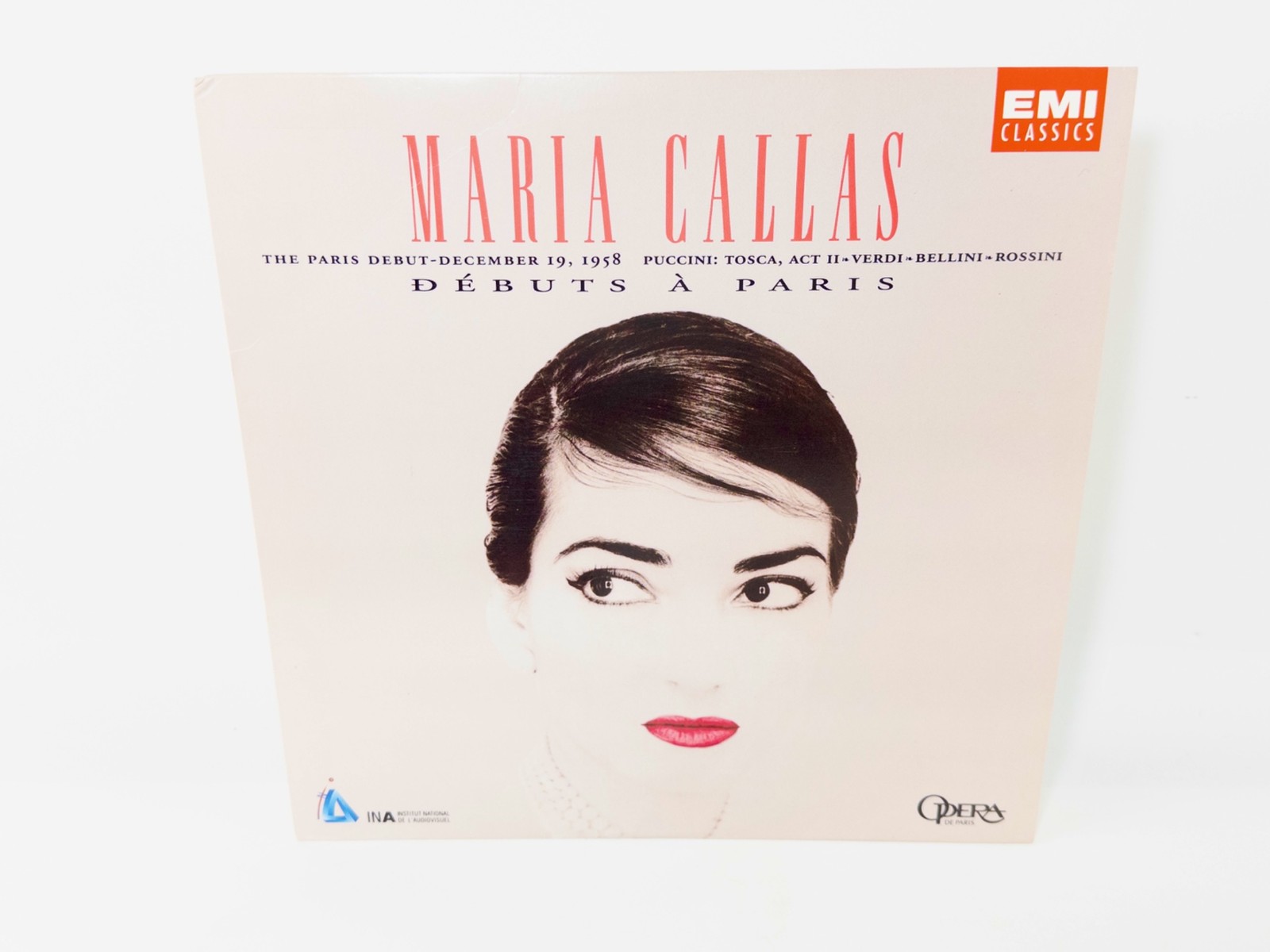 Maria Callas The Paris Debut-December 19, 1958 Laser Disc, EMI Classics EX, GR8