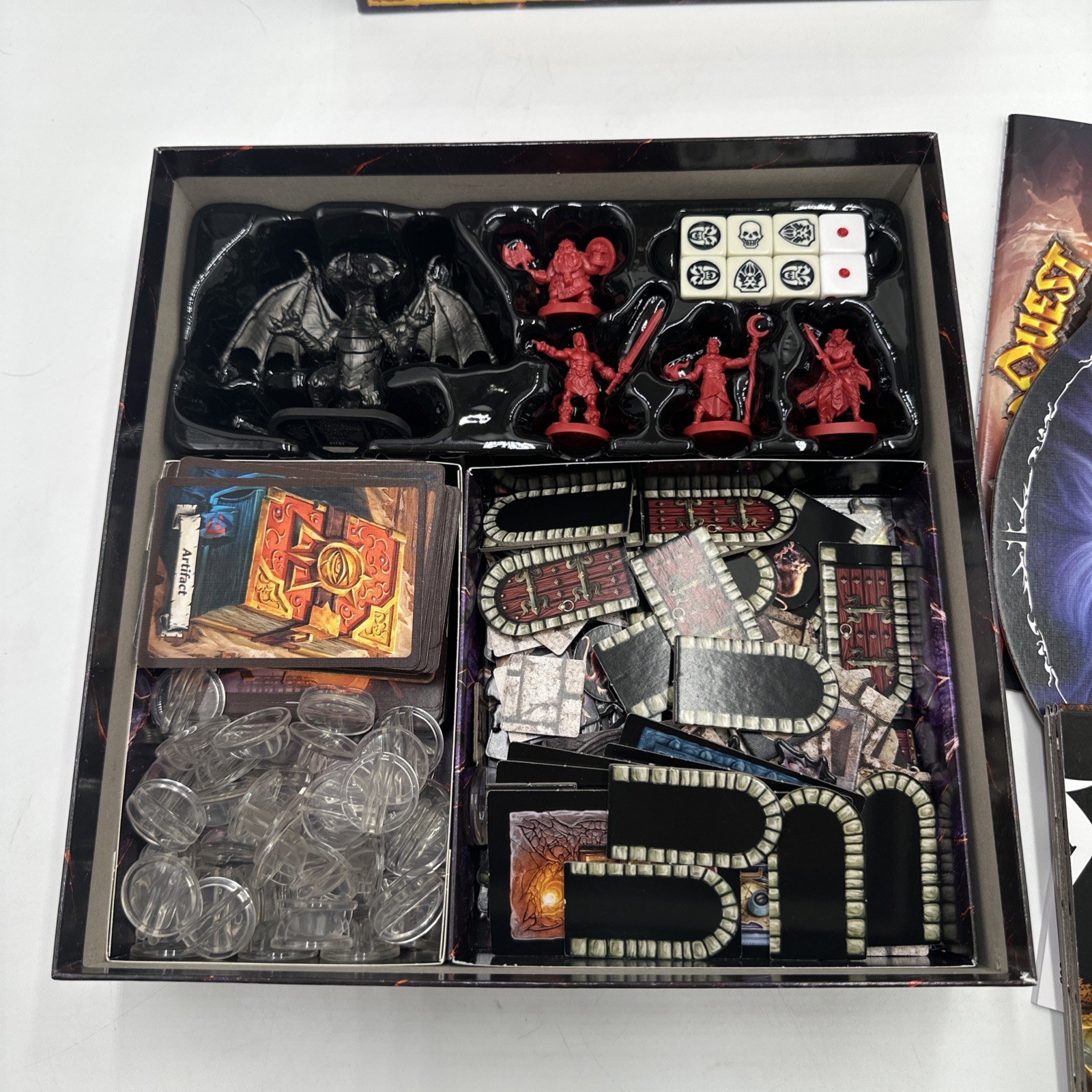 HeroQuest First Light Game System Complete Hasbro Avalon Hill Board Game