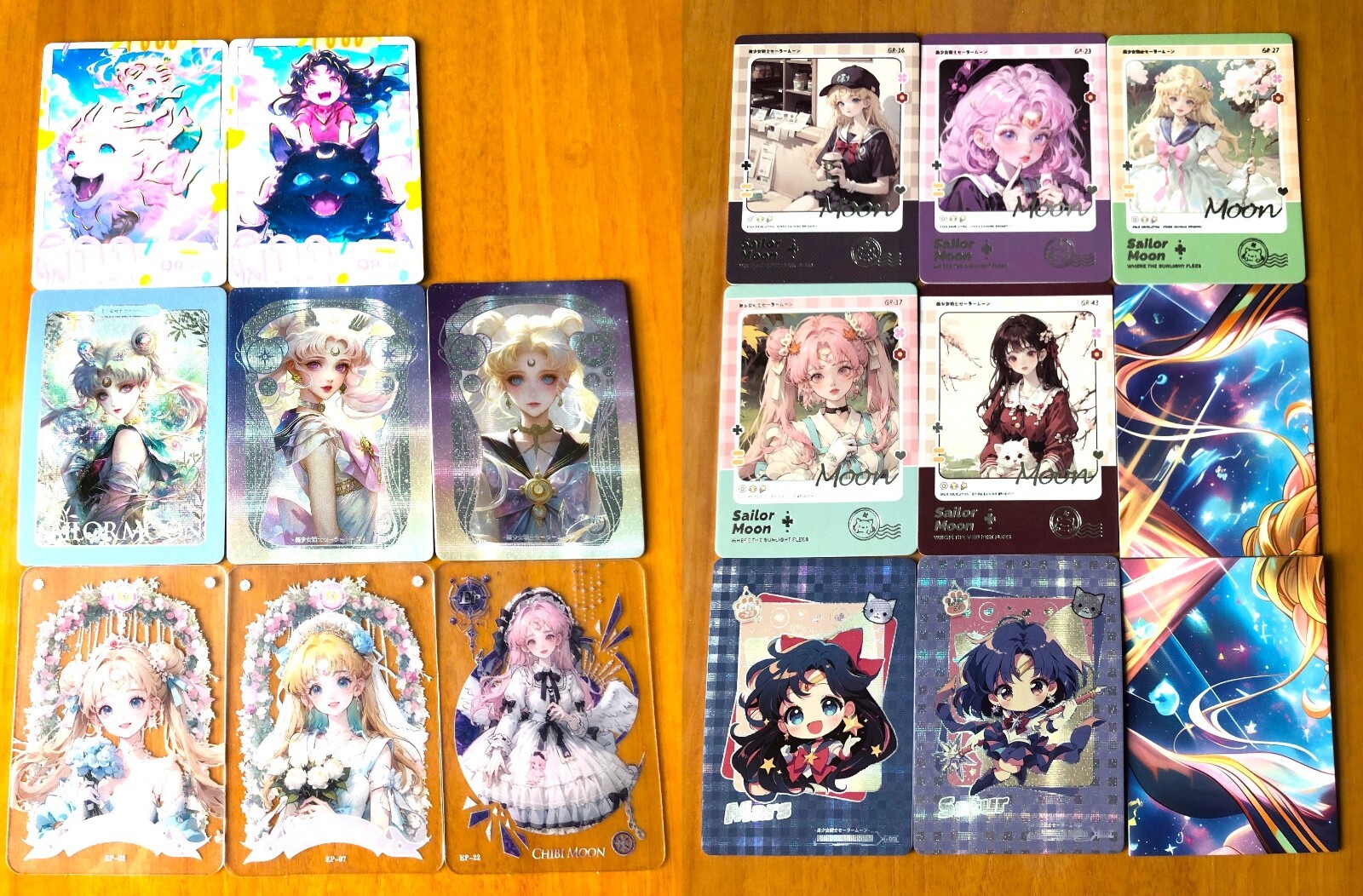Sailor Moon Crystal Revelation of the Star Series Goddess Card UR QR EP - CHOOSE