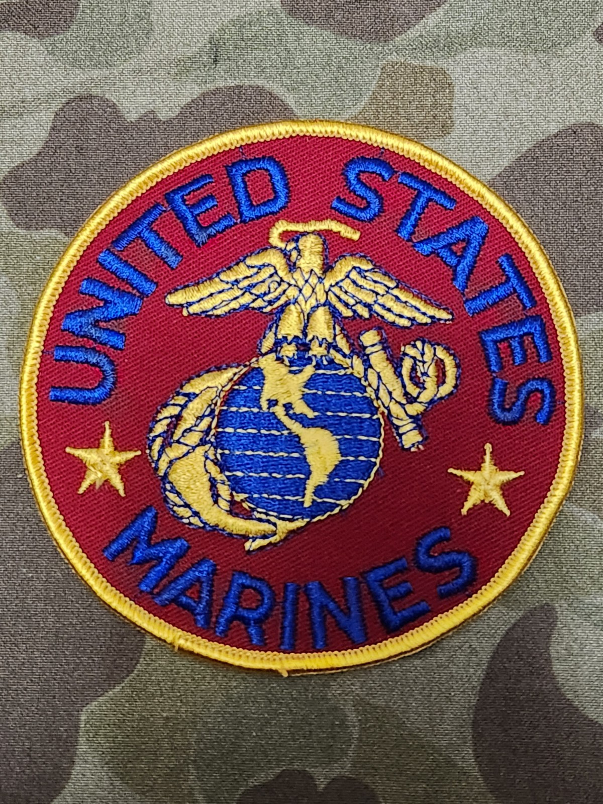 USMC EGA Patch 4"x4" EGA Marine Eagle Globe Anchor Coat Jacket Biker Motorcycle