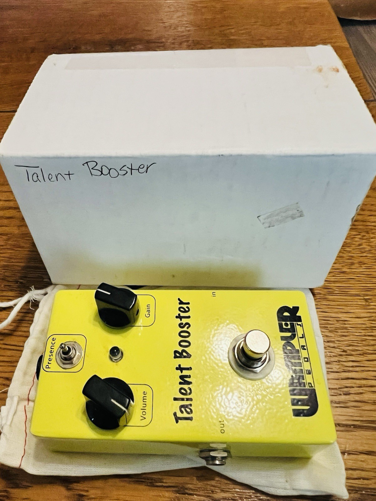 Wampler Pedals Talent Booster Rare Vintage Early Production Discontinued