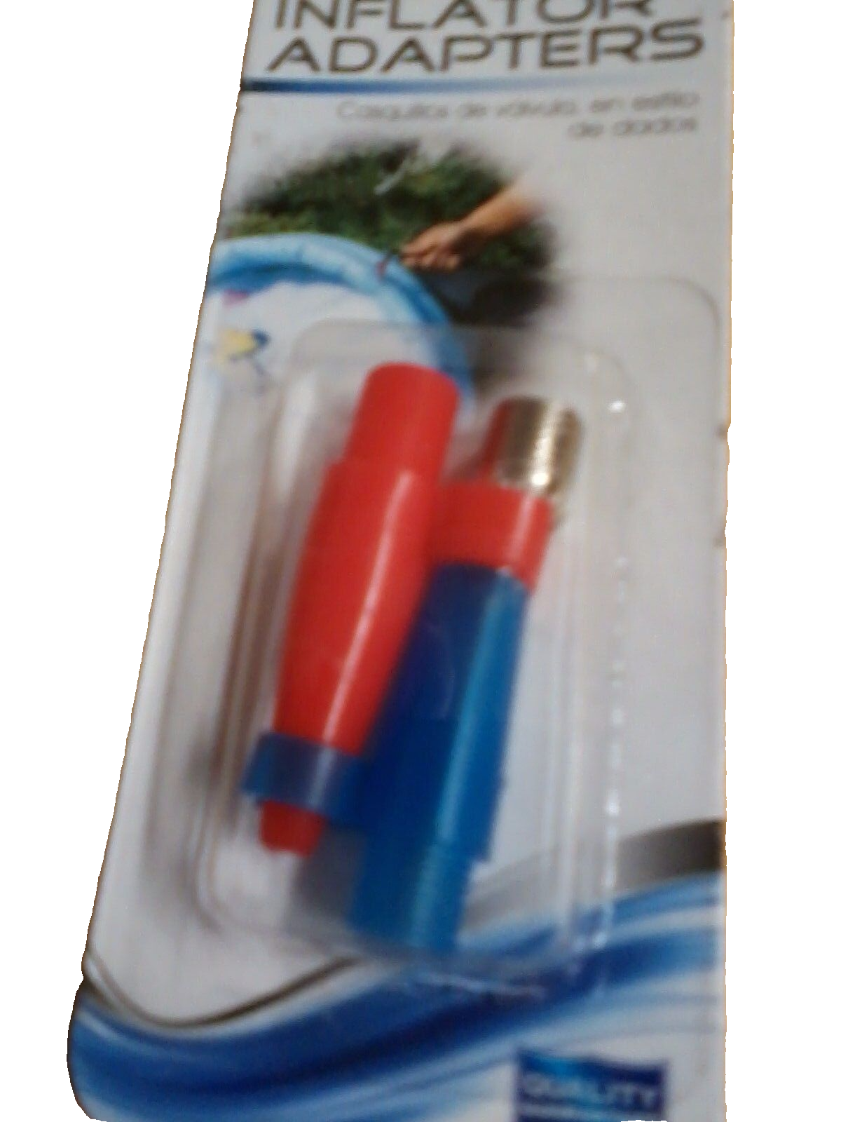 Custom Accessories Inflator Adapters Use with hand or compressor #59016 NEW