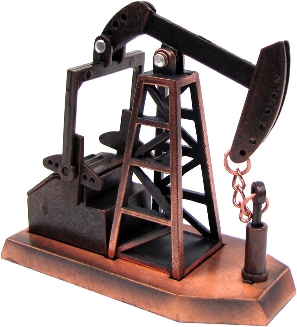 Treasure Gurus 1:48 O Gauge Scale Replica Oilfield Oil Pump Jack Rig Die Cast Pe