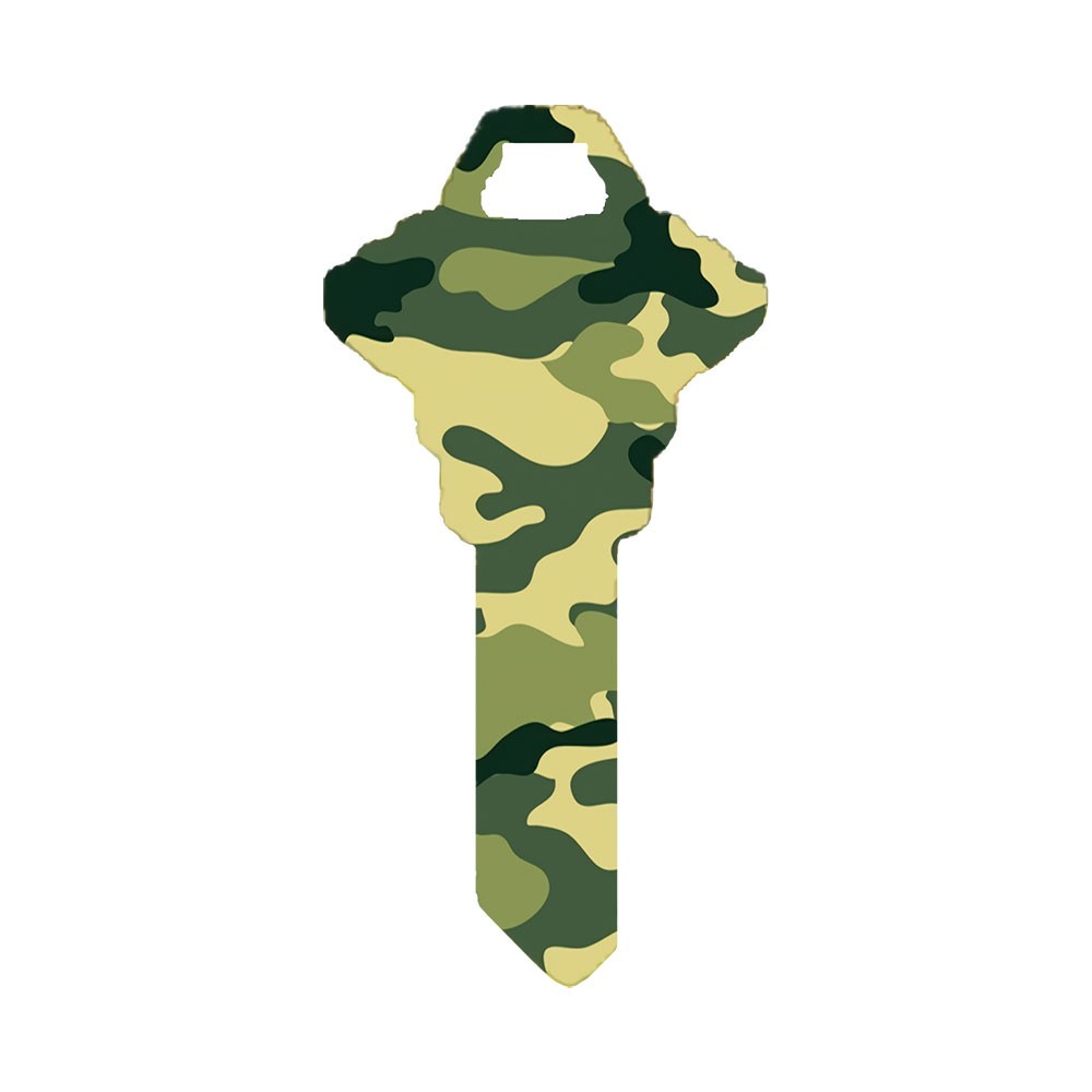 SC1 Camouflage Key Blank